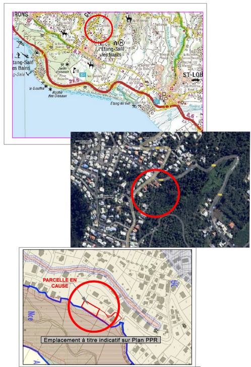 Emplacement de la parcelle